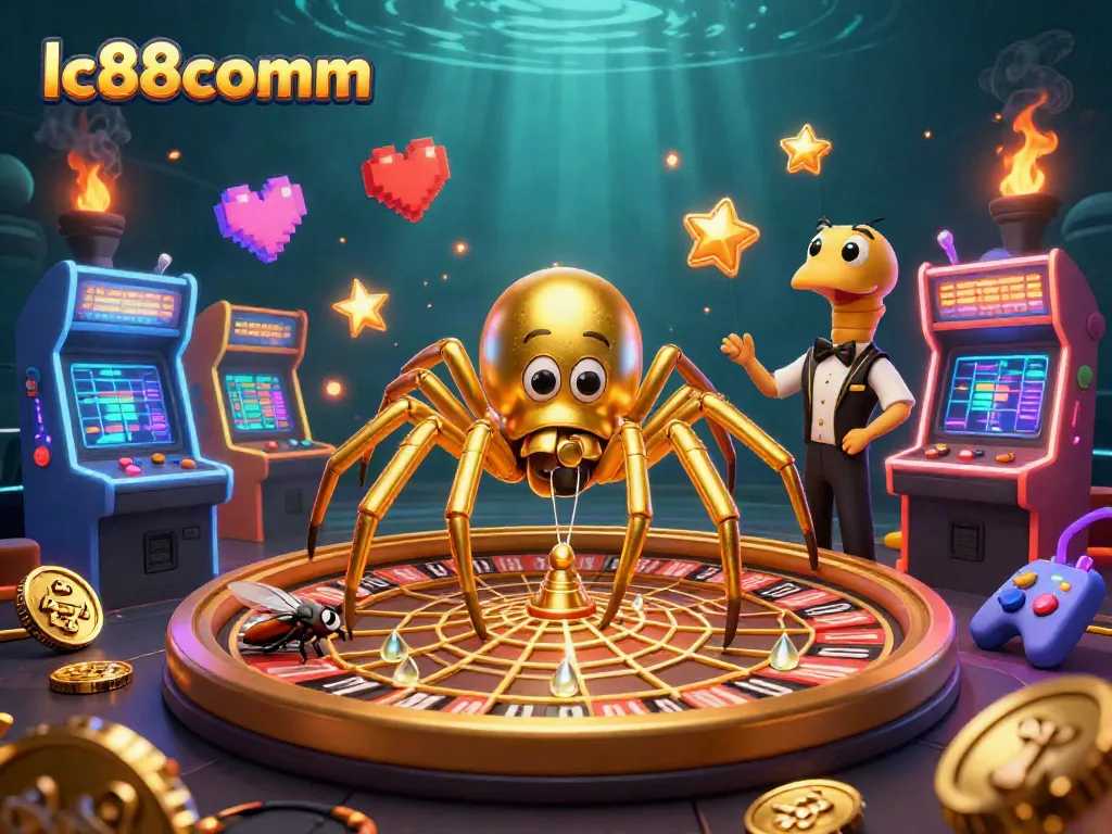 Engage with thrilling bets at lc88comm with a vibrant 3D casino illustration showcasing excitement and entertainment.