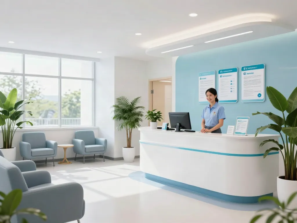 link togel in a modern health clinic offering patient care and consultation services