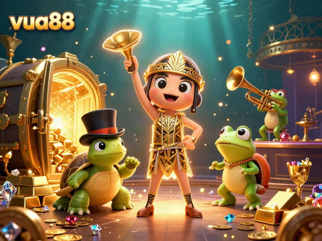 Experience the thrilling casino vibes at vua88 with unique game elements and rich treasures.