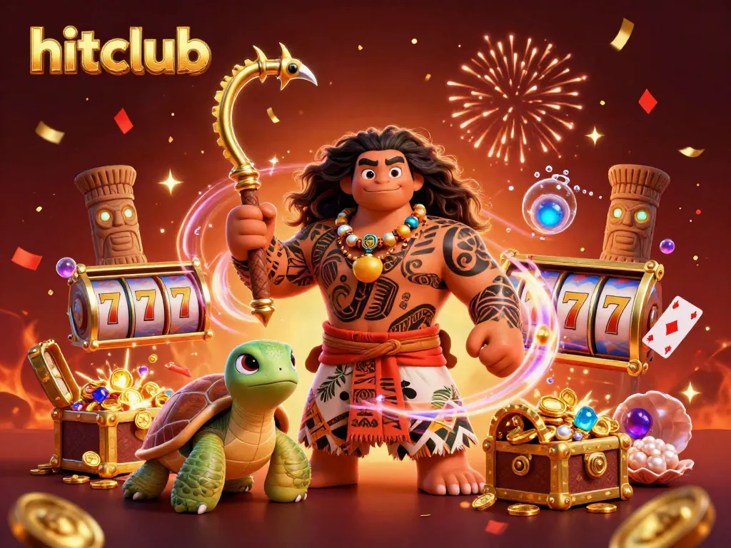 Experience the thrill of hitclub with vibrant gaming elements and an adventurous scene.