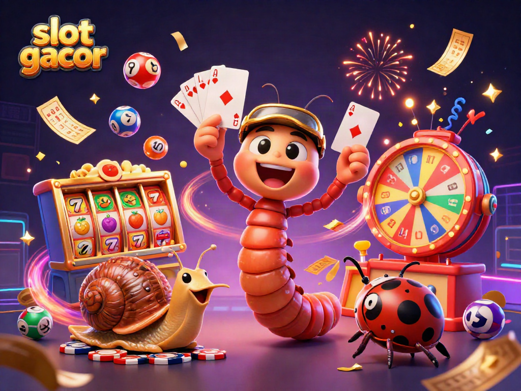 Spin to win on slot gacor as vibrant 3D characters deliver exciting casino action.