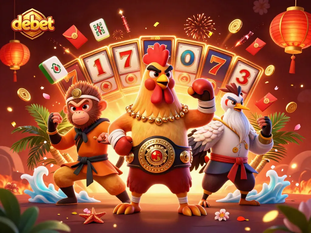 Join the fun at debet by spinning slot reels with a vibrant casino atmosphere