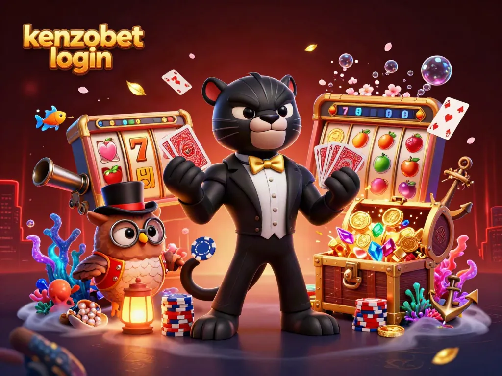 Engage in thrilling gameplay with kenzobet login as the stylish characters bring the casino to life.